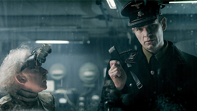 © Blind Spot Tilo Prückner und Götz Otto in "Iron Sky"