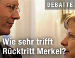 Christian Wulff und Angela Merkel
