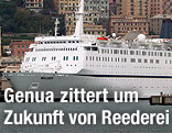 Kreuzfahrtschiff MS Melody in Genua