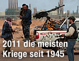 Rebellen 2011 in Libyen