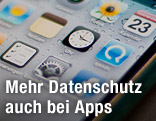 Apps in einem Smartphone