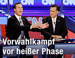 Mitt Romney und Rick Santorum