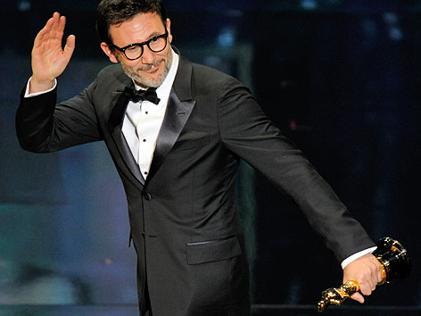 Regisseur Michel Hazanavicius mit Oscar