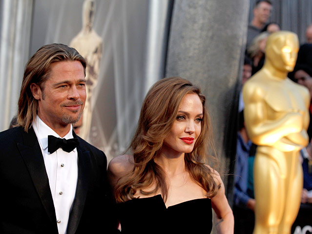 © AP/Matt Sayles Brad Pitt und Angelina Jolie
