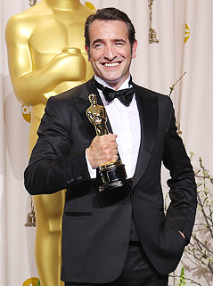 © AP/Joel Ryan Jean Dujardin nach der Oscar-Verleihung
