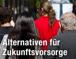 Menschen von hinten