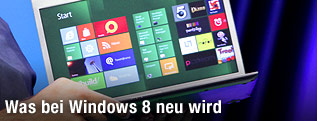 Laptop mit Windows 8 