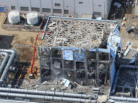 © Reuters Zerstörtes AKW Fukushima