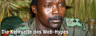 Portr&auml;t aus dem Jahr 2006 von Joseph Kony, Befehlshaber der Widerstandsarmee des Herrn