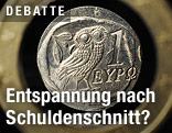 Griechische 1-Euro-Münze