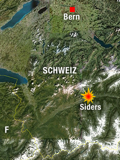 © Google Earth (Montage) Grafik zum Unfall