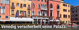 Palazzi am Canale Grande in Venedig