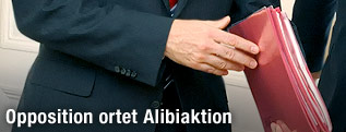 Detail aus Ministerratssitzung
