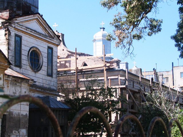 © Anda Popescu Baufällige Kirche in Sulina