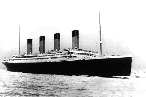 © APA/dpa Die RMS Titanic vor der Abfahrt nach New York