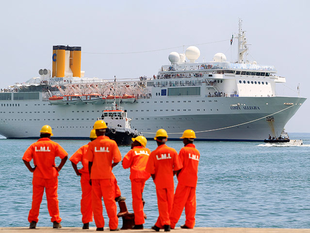 Kreuzfahrtschiff "Costa Allegra"