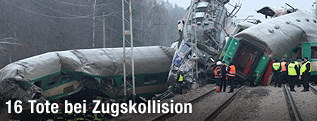 Zerstörter Zug