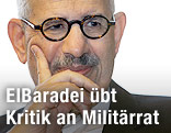 Mohammed el-Baradei, ägyptischer Friedensnobelpreisträger und früherer Generaldirektor der Internationalen Atomenergieorganisation