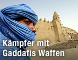 Tuareg vor Moschee in Timbuktu