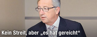 Luxemburgs Ministerpr&auml;sident und Eurogruppen-Chef Jean-Claude Juncker