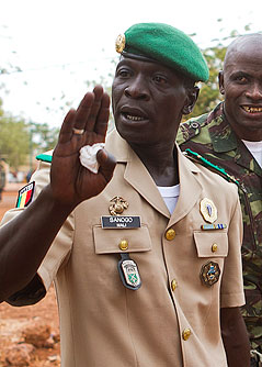 Amadou Sanogo, Anführer der Putschisten in Mali