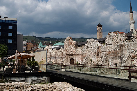 Stadtbild von Sarajevo