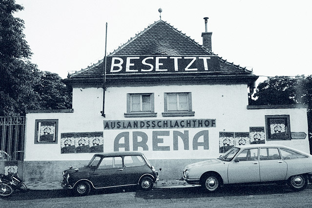 © Heinz Riedler/Sammlung Wien Museum Besetzte Arena (1976)