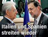 Italiens Regierungschef Mario Monti und Spaniens Ministerpräsident Mariano Rajoy