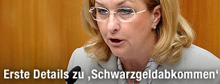 Finanzministerin Maria Fekter