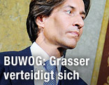 Der im U-Ausschuss als Zeuge geladene Ex-Finanzminister Karl Heinz Grasser