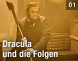 Schauspieler Benjamin Walker als Abraham Lincoln mit Axt in der Hand