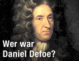 Porträt Daniel Defoes im National Maritime Museum, London