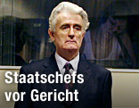 Radovan Karadzic in Den Haag