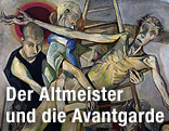 Gemälde "Kreuzabnahme" von Max Beckmann