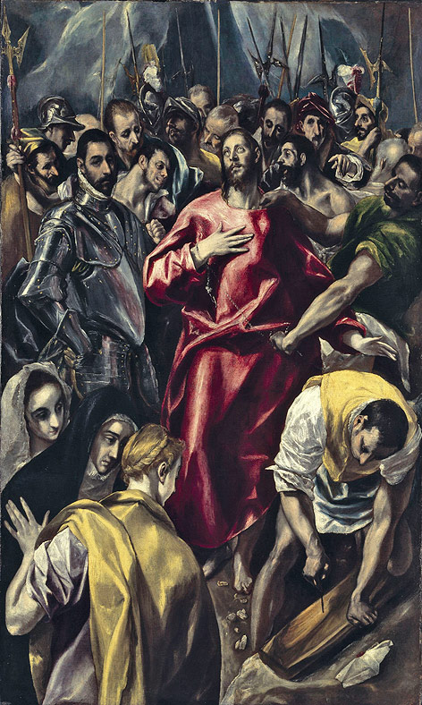 © Bayerische Staatsgemäldesammlung - Alte Pinakothek, München Das Gemälde "Entkleidung Christi" von El Greco