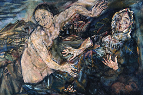 © Foundation Oskar Kokoschka; VG Bild-Kunst, Bonn 2012 Gemälde "Verkündigung" von Oskar Kokoschka