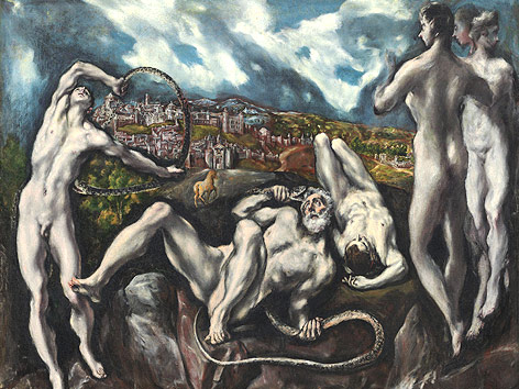 © National Gallery of Art, Washington, Samuel H. Kress Collection Das Gemälde Laokoon von El Greco