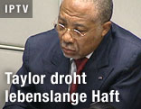 Der ehemalige liberianische Präsident Charles Taylor vor Gericht