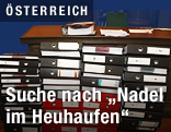 Aktenstapel zum BAWAG-Prozess