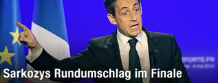 Französischer Präsident Nicolas Sarkozy