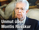 Italiens Regierungschef Mario Monti