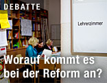 Blick in ein Lehrerzimmer
