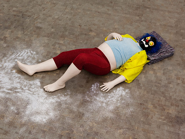 Installation von Ugo Rondinone: If There Were Anywhere But Desert.0, 2000 