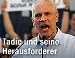 Staatspräsident Boris Tadic
