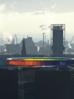 © Ole Hein Pedersen/Aarhus Media Center Blick auf den Hafen von Aarhus