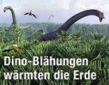 Diplodocus Dinosaurier (Sauropoden)