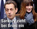 Frankreichs Ex-Präsident Nicolas Sarkozy mit Carla Bruni