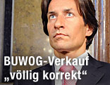Karl-Heinz Grasser während des Untersuchungsausschusses