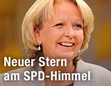 SPD-Spitzenkandidatin in Nordrhein-Westfalen und Wahlsiegerin Hannelore Kraft