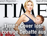 Stillende Mutter auf "Time"-Cover